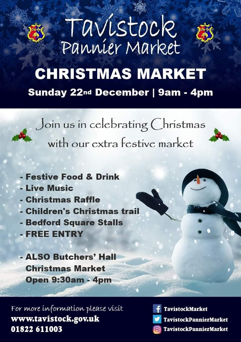 Christmas Festive Market Tavistock Town Council