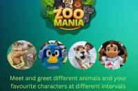 Zoo Mania and Dinosaur Invasion Poster