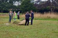 Collecting the hay - Annual Scythe August 2023  