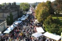 Plymouth road during Goosey Fair