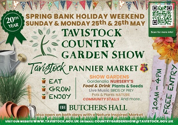 Tavistock Country Garden Show Poster 2025