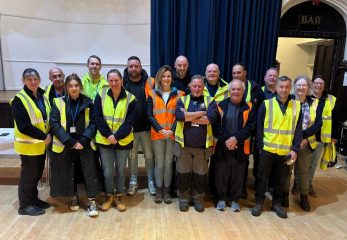 Tavistock Town Council Team Photo before Goose Fair 2025