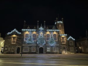 Town Hall Christmas Lights 2025
