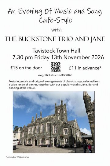The Buckstone Trio poster 2026