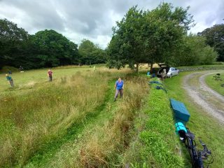 Hard at work - Annual Scythe August 2023  