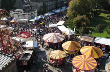 Bedford Square during Goosey Fair